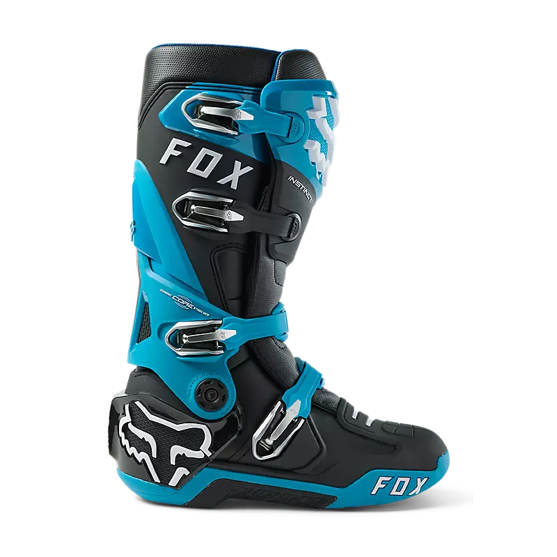 Fox Racing, Safety Footwear, Instinct Boots, Blue Instinct Boots, 24347-551