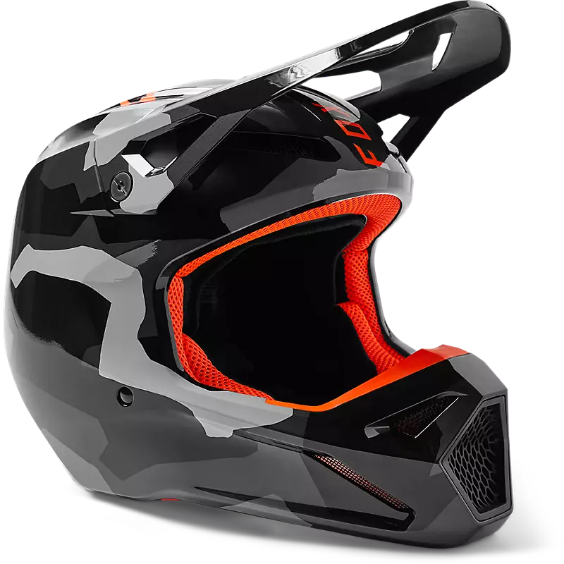 Helmet Peak Fox V1 Ultra Helmet Fox Racing V1 Lean Helmet MX24 Off