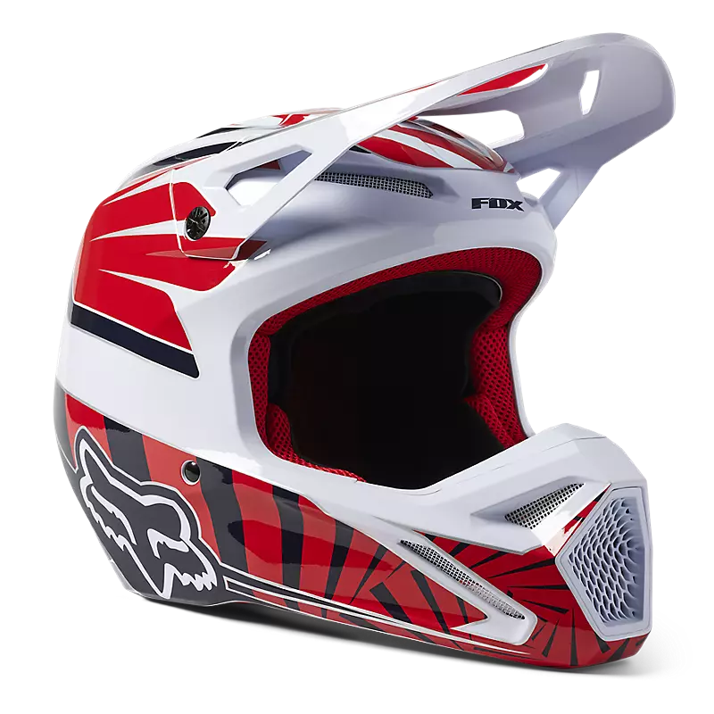 Fox Racing, Motocross Helmet, V1 GOAT Vertigo Helmet,29661-003