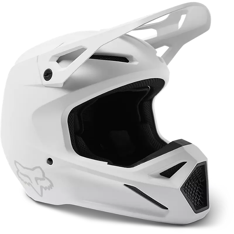 fox racing fullface helm FOX V1 Solid Helmet – Blown Motor by Moto United
