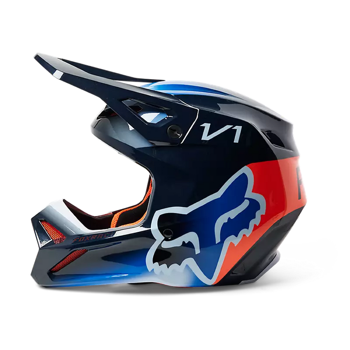 Fox Racing, Lightweight Motocross Helmet, V1 Toxsyk Helmet, 29659-329