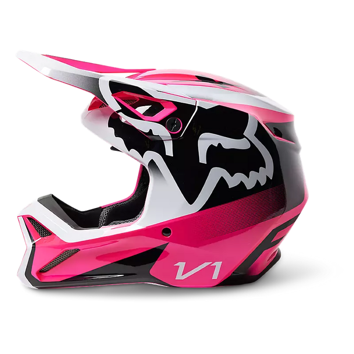 Fox Racing, Impact resistance Helmet, Youth V1 Leed Helmet,  29729-170