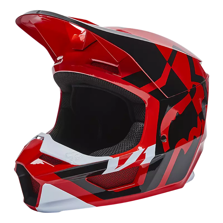 Fox Racing , Lux Graphic Design, Youth V1 Lux Helmet,  28355-110
