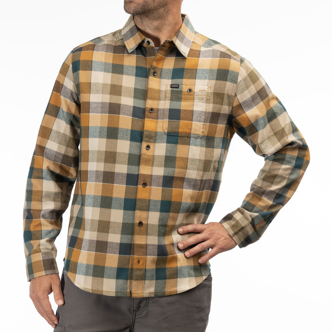 Klim, Men's Flannel Shirt ,Klim Alderson Midweight Flannel Shirt, 3636-000