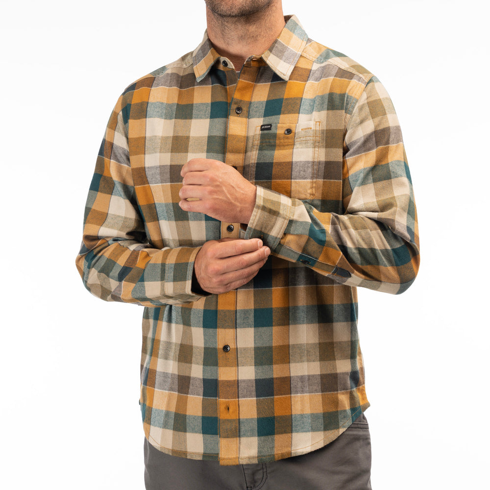 Klim, Long Sleeve Shirt, Klim Alderson Midweight Flannel Shirt, 3636-000