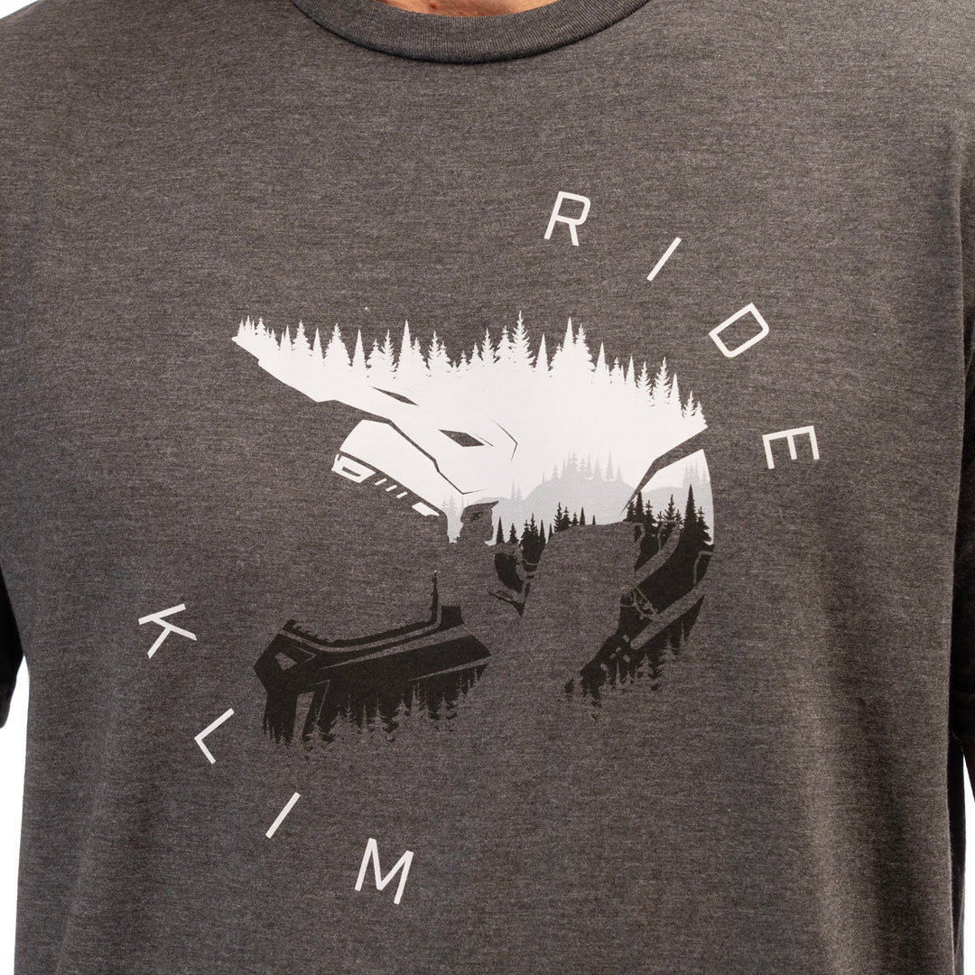 Klim, Comfort T-Shirt, Klim Ride Tri-blend Tee, 3689-000