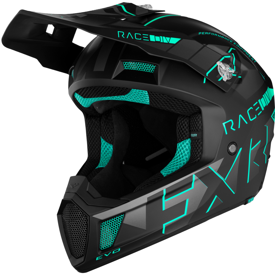 FXR Racing, Snowmobile Helmet, Clutch Evo Helmet,  230620