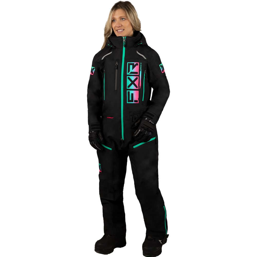 FXR Racing,Waterproof Monosuit, Women's Recruit Lite Monosuit 23, 232912