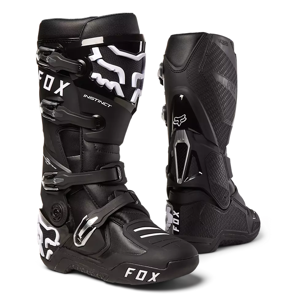 Fox Racing, MX Boots, Instinct Boots, Black Instinct Boots, 24347-001