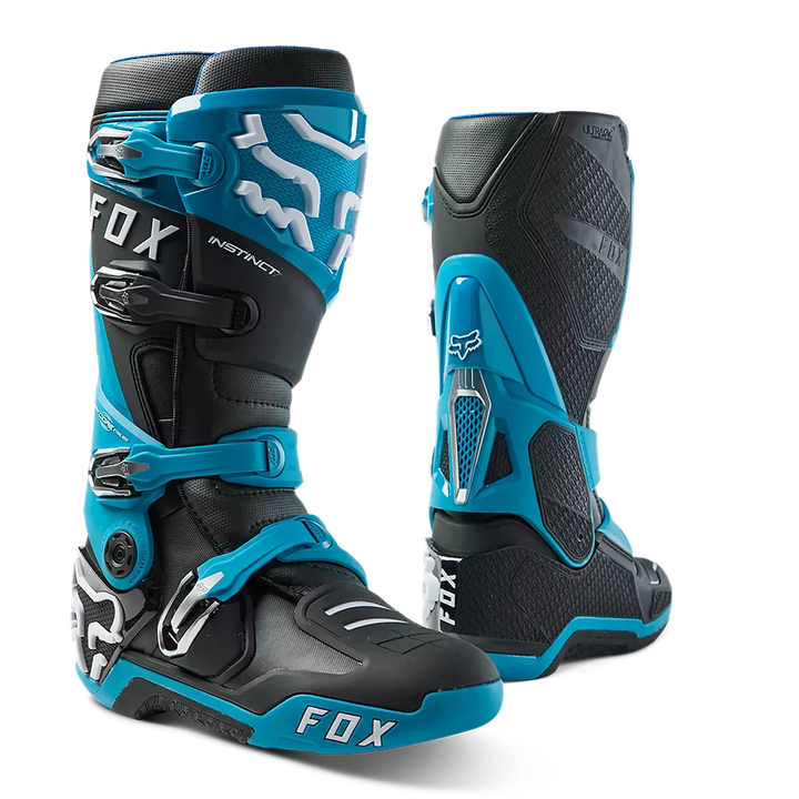 Fox Racing, High-performance Boots, Instinct Boots, Blue Instinct Boots, 24347-551