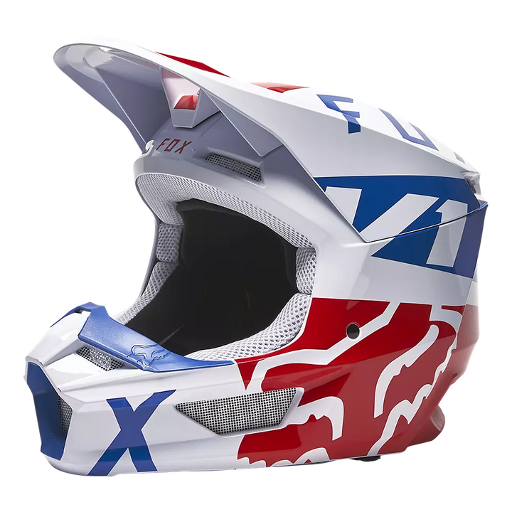 Fox Racing, Racing Gear, V1 Core Skew Helmet,  28000-574