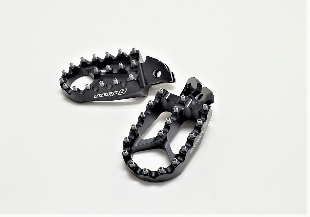 Surron Accessories, Aluminum Foot Pegs ,Foot Pegs By Warp 9, Black