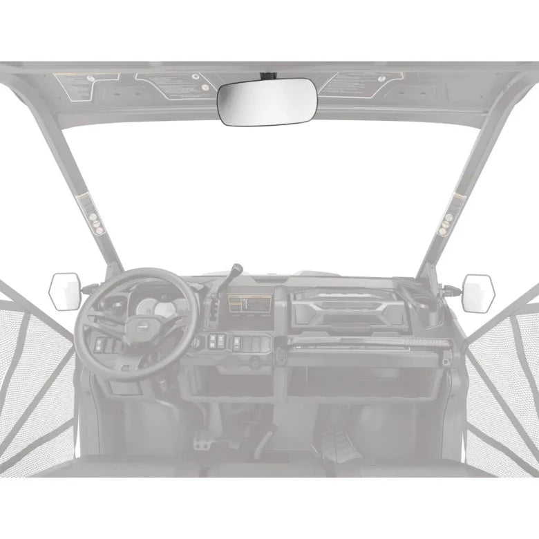 Side-by-side mirror, Can-Am Panoramic Center Mirror Kit,715003638