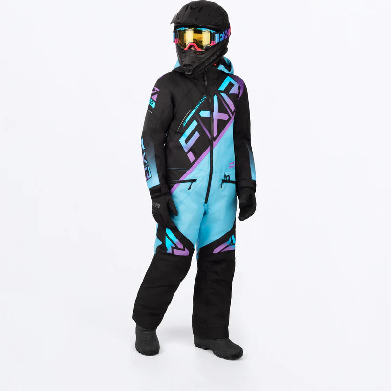 FXR Racing, Snowmobile Suit, FXR Child CX Monosuit,  233014