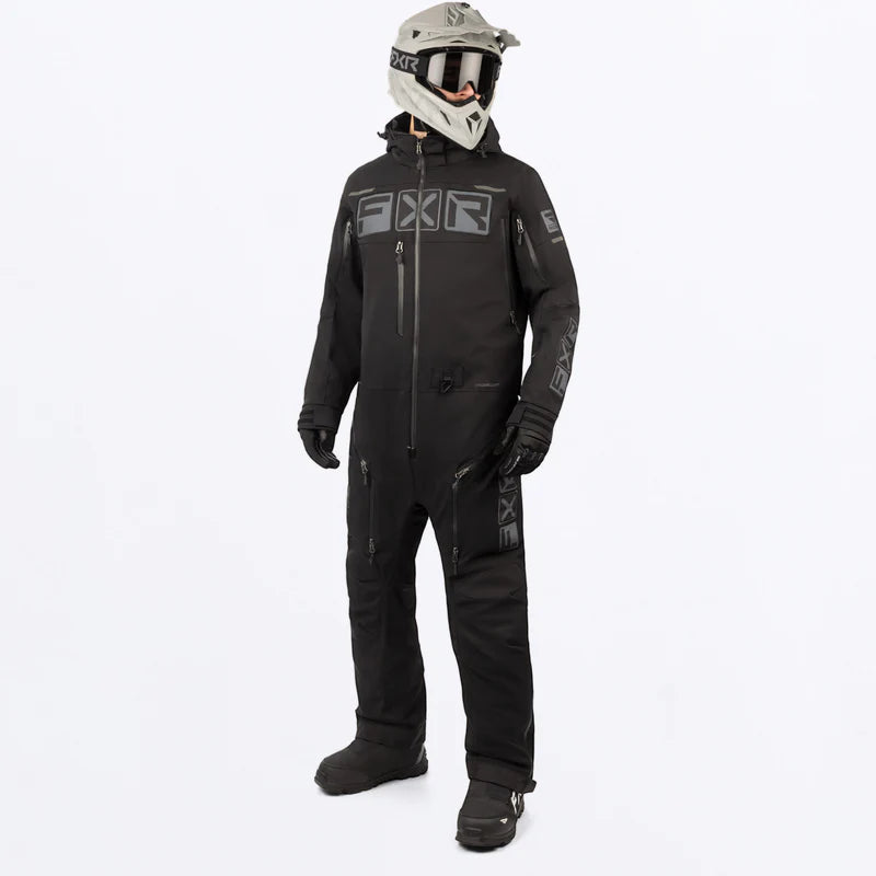 FXR Racing, Men's Maverick Lite Monosuit, Men's Snow Suit, One-Piece Snow Suit, 232818
