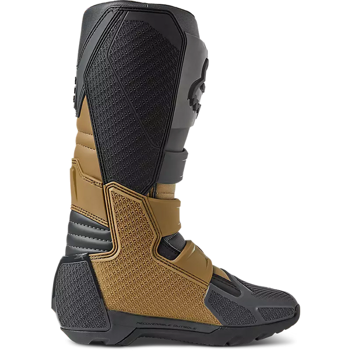 Fox Racing, Motocross Safety Boots, Comp X Off Road Boots, Dark Khaki Brown, 30078-108