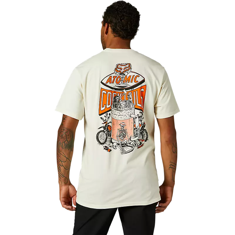 Fox Racing, Disquiet Premium Tee, Motocross Casual Wear, Men's T-Shirt, 29776-097