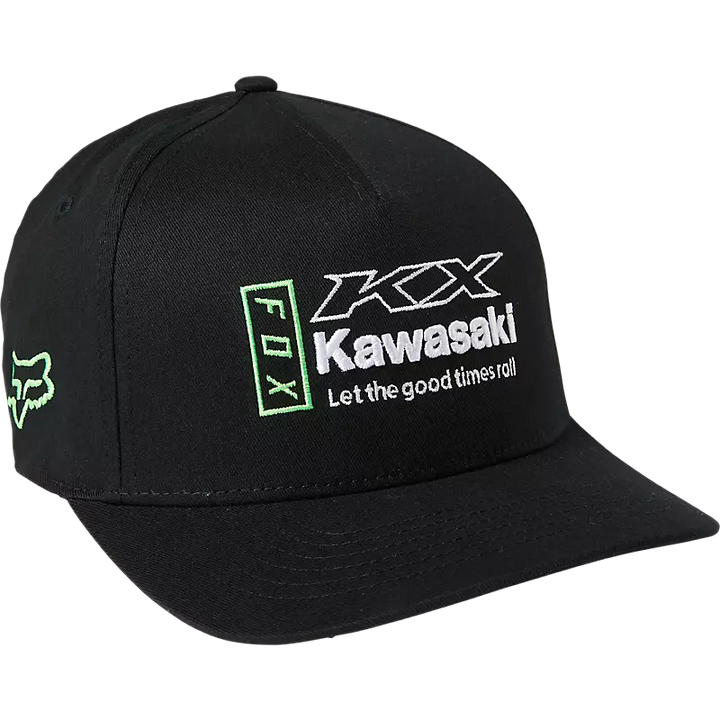 Fox Racing,  ATV Hat, Kawasaki X Fox Flexfit Hat,  29012-001