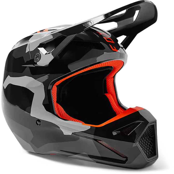 Fox Racing, Motocross Helmet, V1 Bnkr Helmet,  29667-033