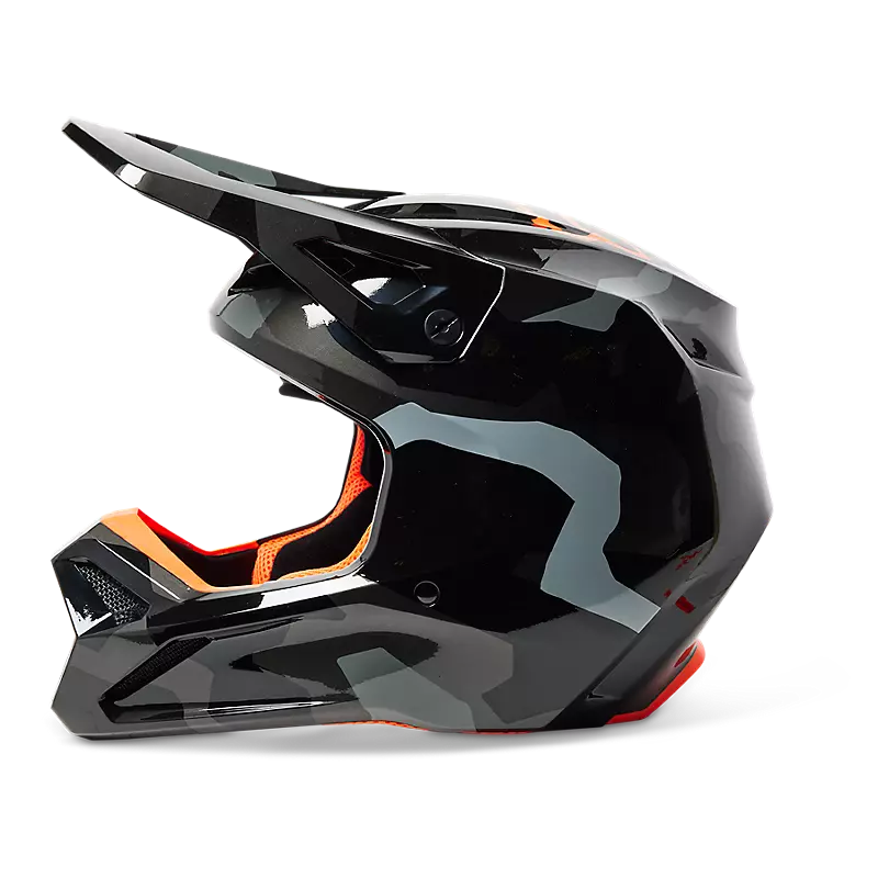 Fox Racing, Motocross Gear, V1 Bnkr Helmet,  29667-033
