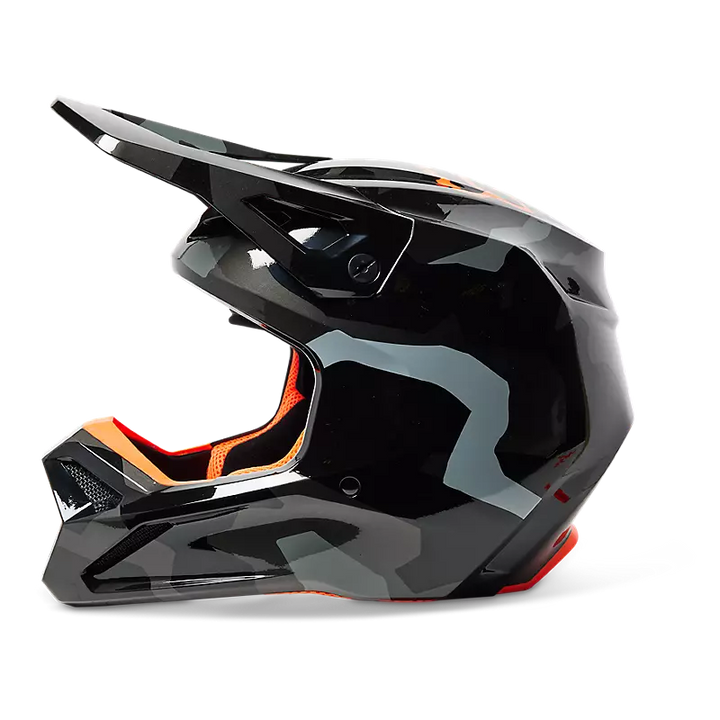 Fox Racing, Motocross Gear, V1 Bnkr Helmet,  29667-033