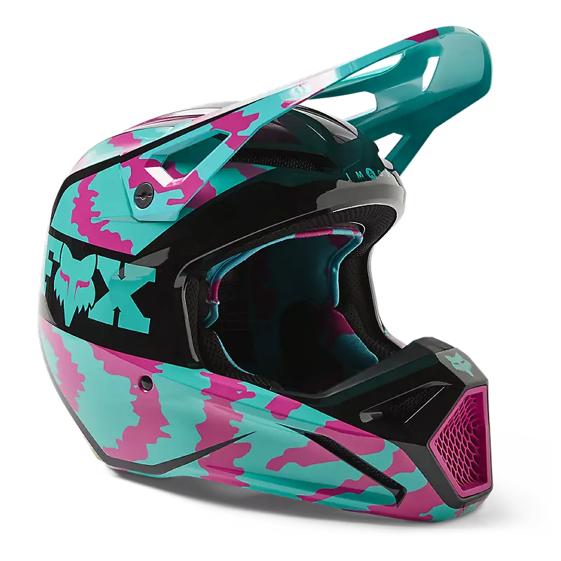 Fox Racing, V1 Nuklr Helmet, Motocross Helmet, Racing Gear, Helmets, 29663-176