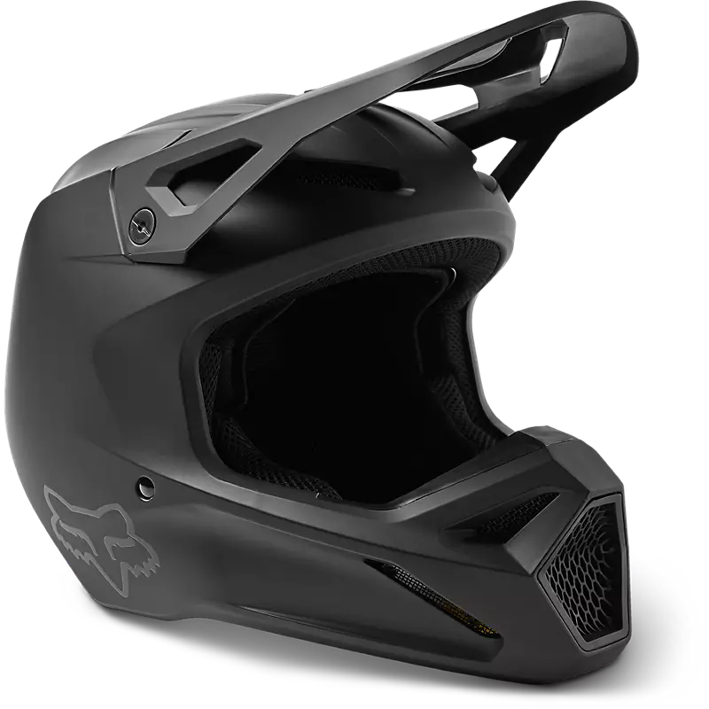 Fox Racing, Reliable Head Protection,V1 Solid Helmet,  29669-255