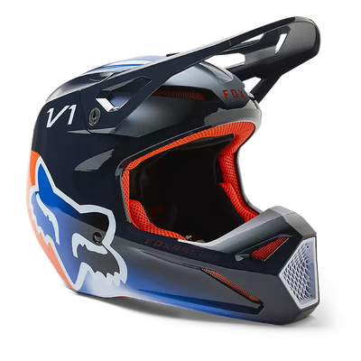 Fox Racing, Fox V1 Toxsyk Helmet, Motocross Helmet, Racing Gear, 29659-329