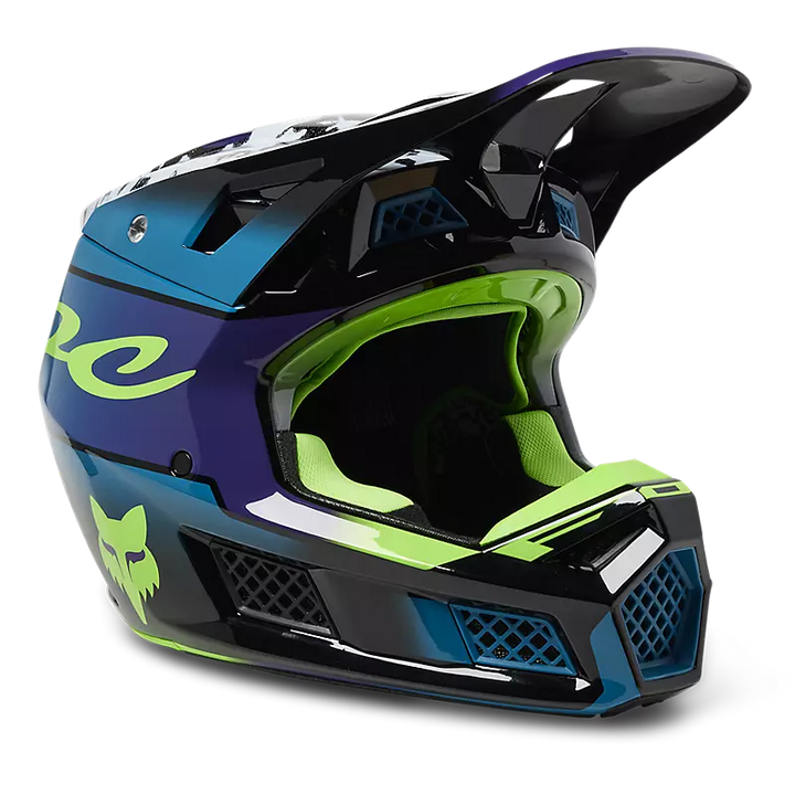 Fox Racing, Motocross Helmets,V3 RS Dkay Helmet, 29653-551