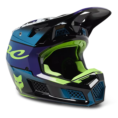 Fox Racing, V3 RS Dkay Helmet, Motocross Helmets, Racing Gear, Helmets, 29653-551
