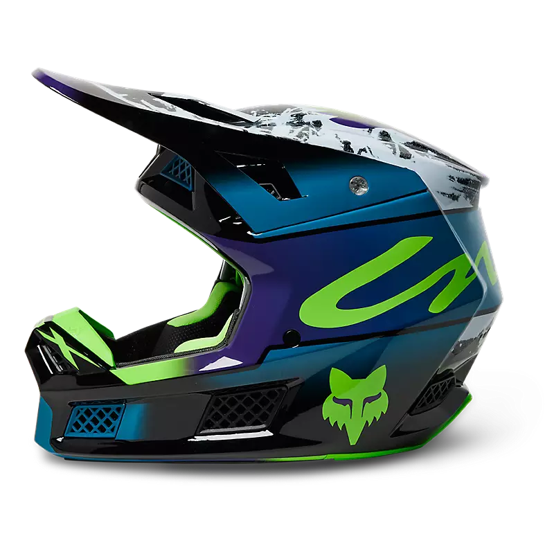 Fox, Off-Road Helmet, V3 RS Dkay Helmet,29653