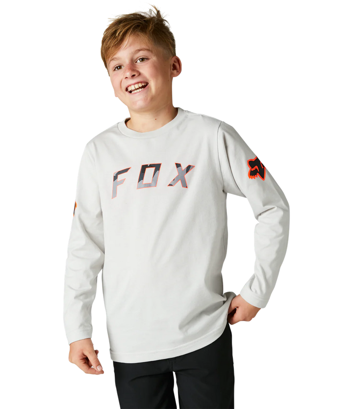 Fox Racing, Trendy Youth Streetwear Shirt, Youth Bnkr Long Sleeve Tee,  29187-097
