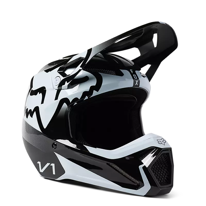 Fox Racing, Fox Youth V1 Leed Helmet, Youth Motocross Gear, 29729-018