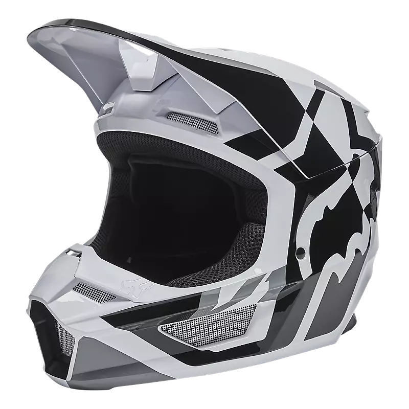 Fox Racing ,Junior Motocross Apparel, Youth V1 Lux Helmet, 28355-018