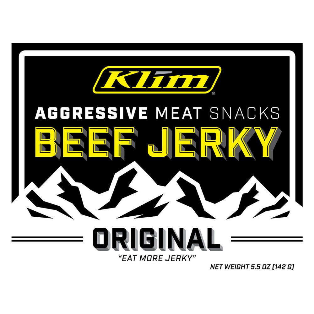 Klim, Klim Beef Jerky, Beef Jerky, Survival Gear, Peppered Beef Jerky, Snow Gear, Klim, 9003-000