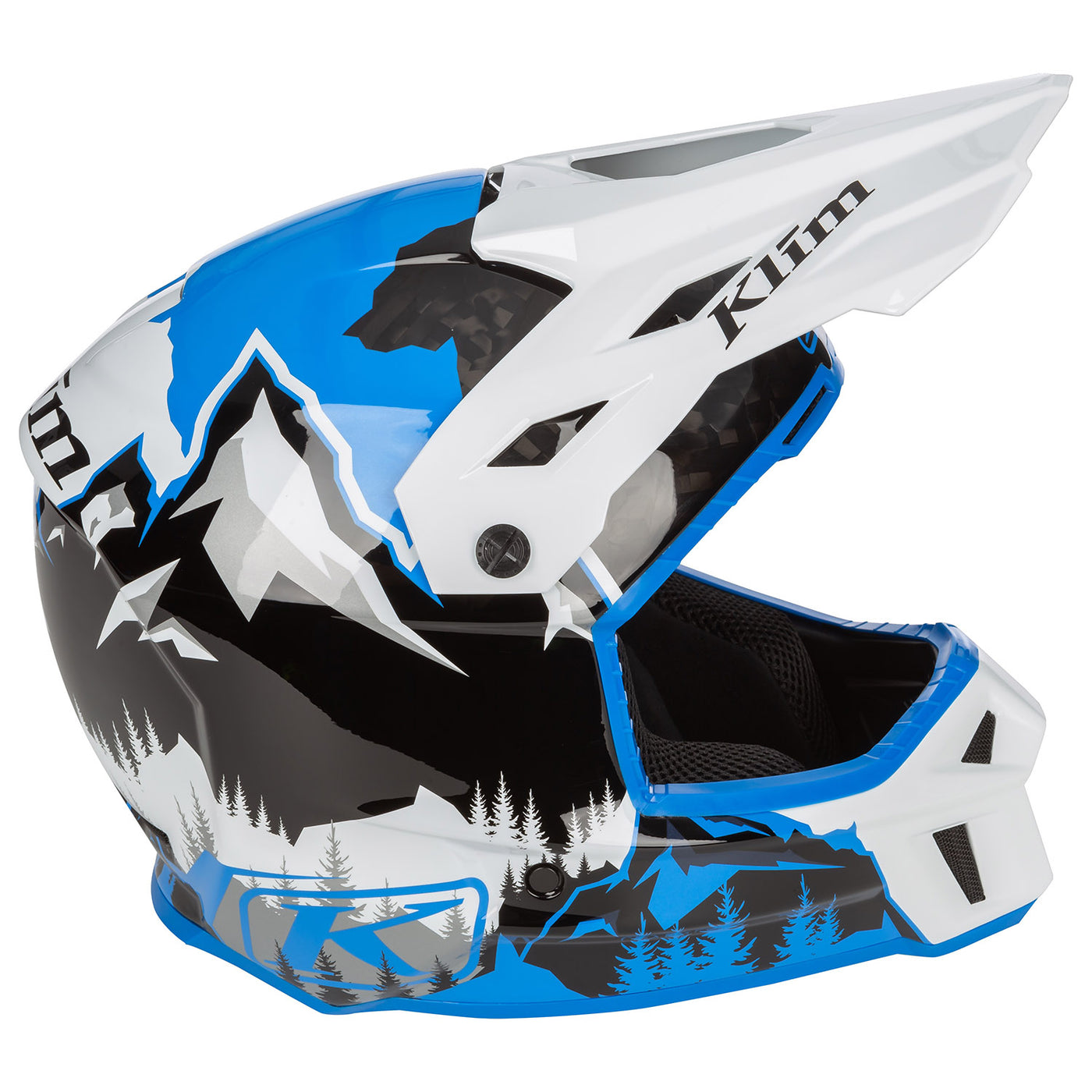 Klim, F3 Carbon Helmet ECE, Snowmobile Helmets, Snow Gear, Men's Helmet, Snow Helmets, 3761-002