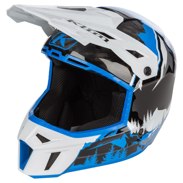 Klim,Racing-inspired helmet,  F3 Carbon Helmet ECE, 3761-002