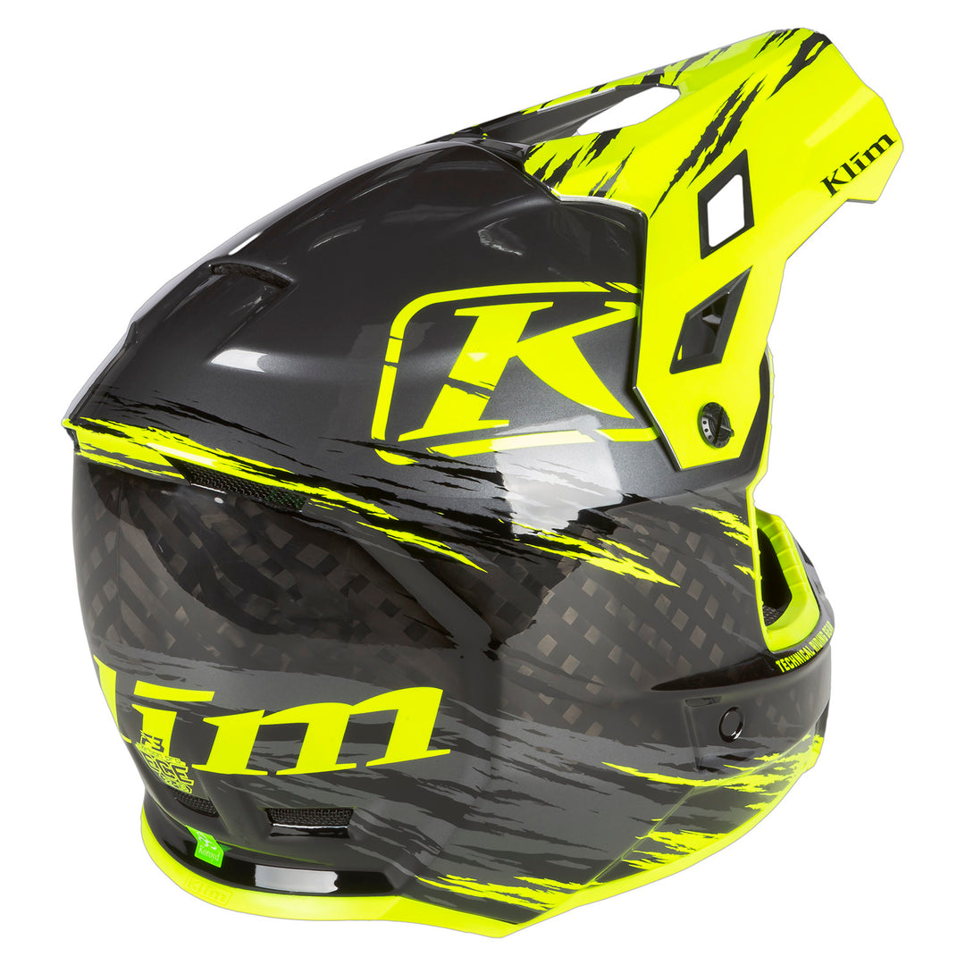 Klim,Motorcycle Racing Helmet, F3 Carbon Pro Helmet ECE , 3794-000