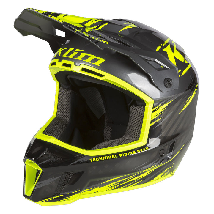 Klim, Lightweight ECE helmet, Klim F3 Carbon Pro Helmet ECE,  3794-000