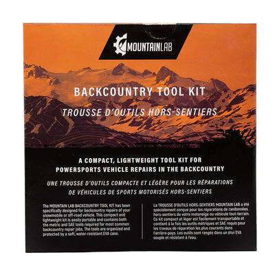 Mountain Lab, Backcountry Tool Kit, Tool Kit, Men's Tool Kit, Off-Road Tool Kit, Snowmobile Tool Kit, ML-TK-BC