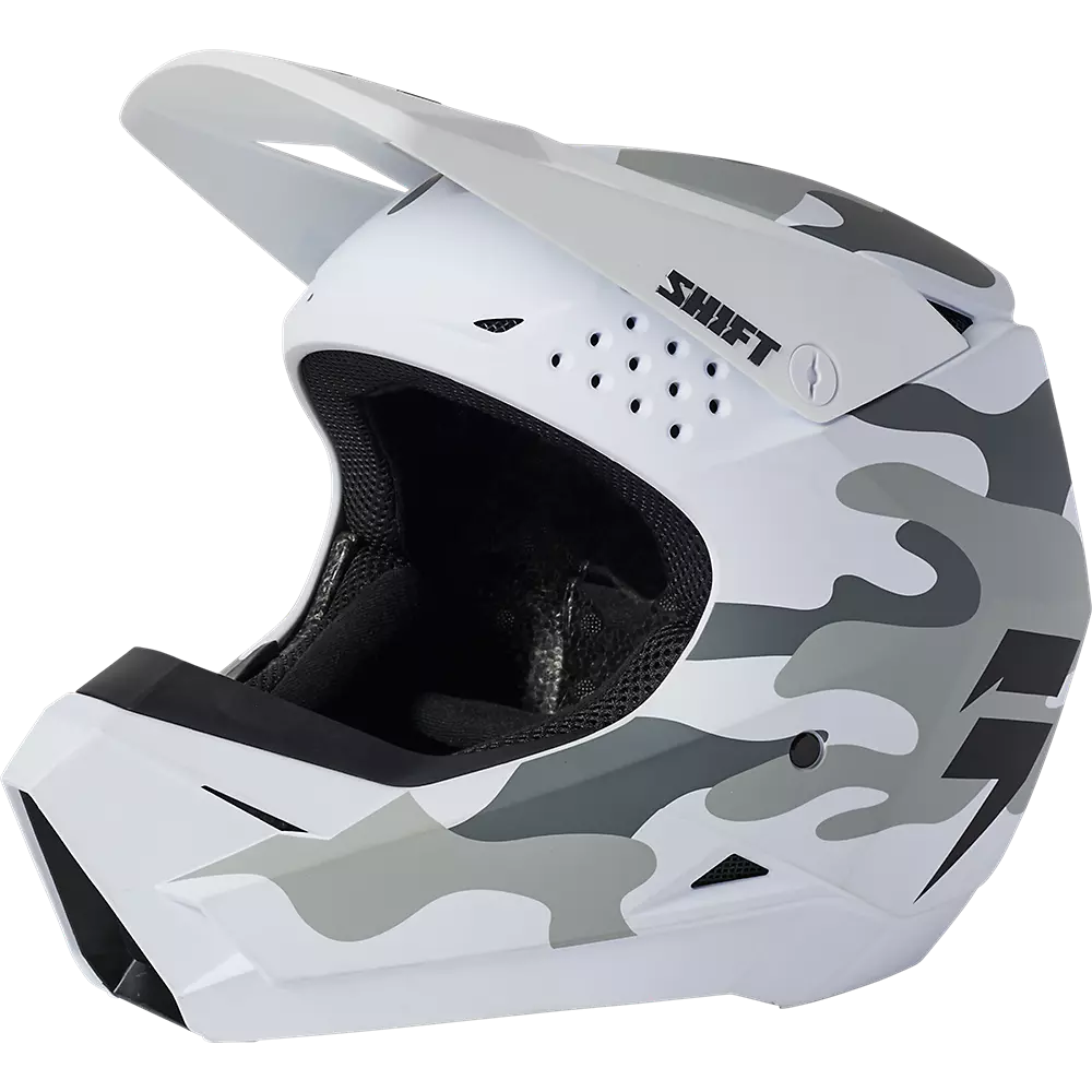 SHIFT Whit3 Label Camo Helmet – Blown Motor by Moto United