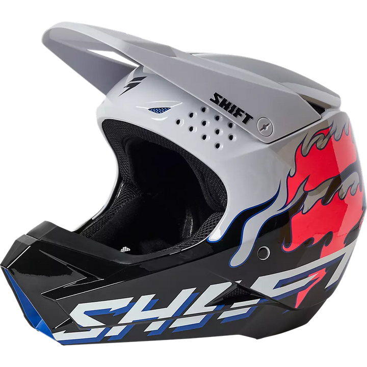 Shift Youth White Label Burntable Helmet
