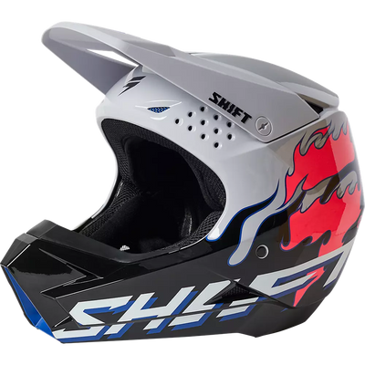 Shift Youth White Label Burntable Helmet