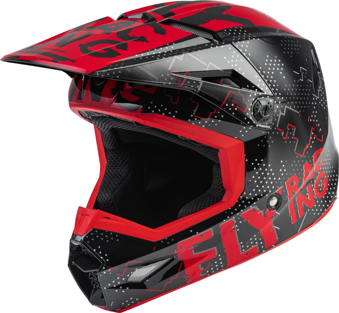 FLY Youth Kinetic Scan Helmet – Blown Motor by Moto United