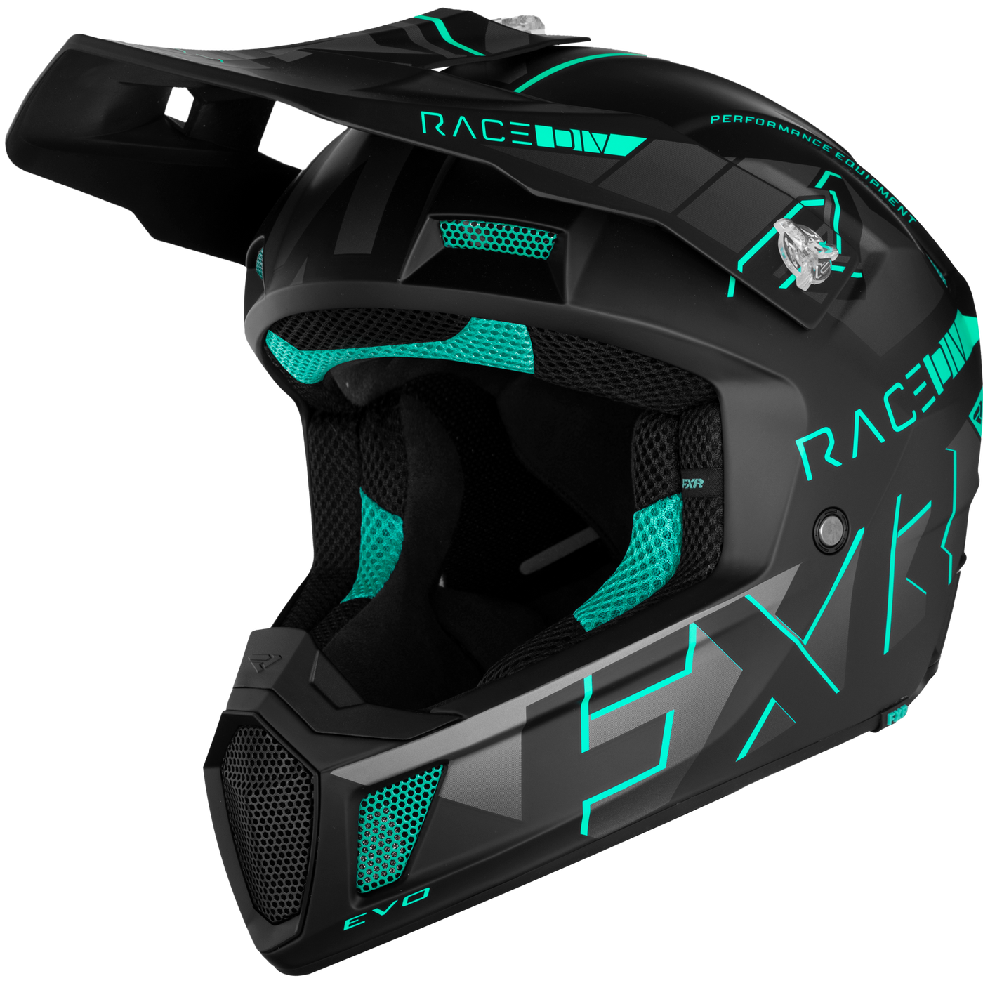 FXR Racing, Clutch Evo Helmet, Snowmobile Helmet, Men's Snow Helmet, 230620