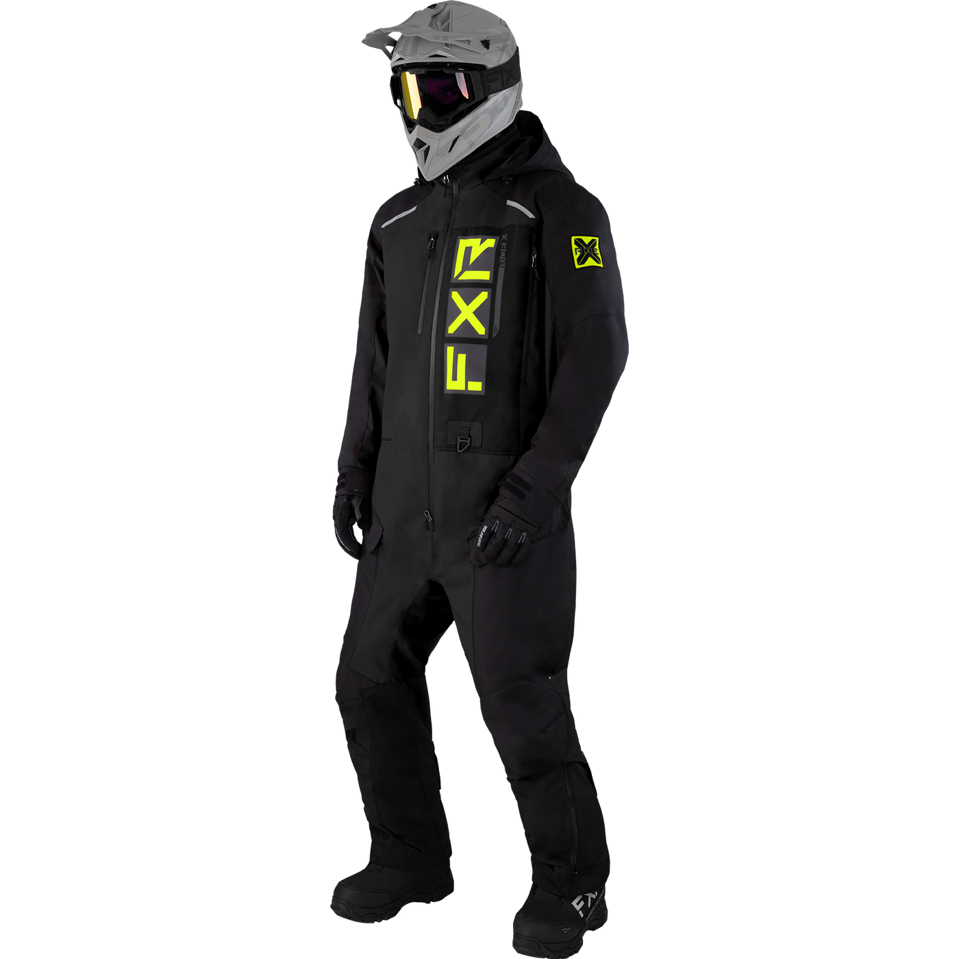 FXR Racing, Men's Recruit Lite Monosuit, Snowmobile Suit, One-Piece Suits, Snow Suits, 232812