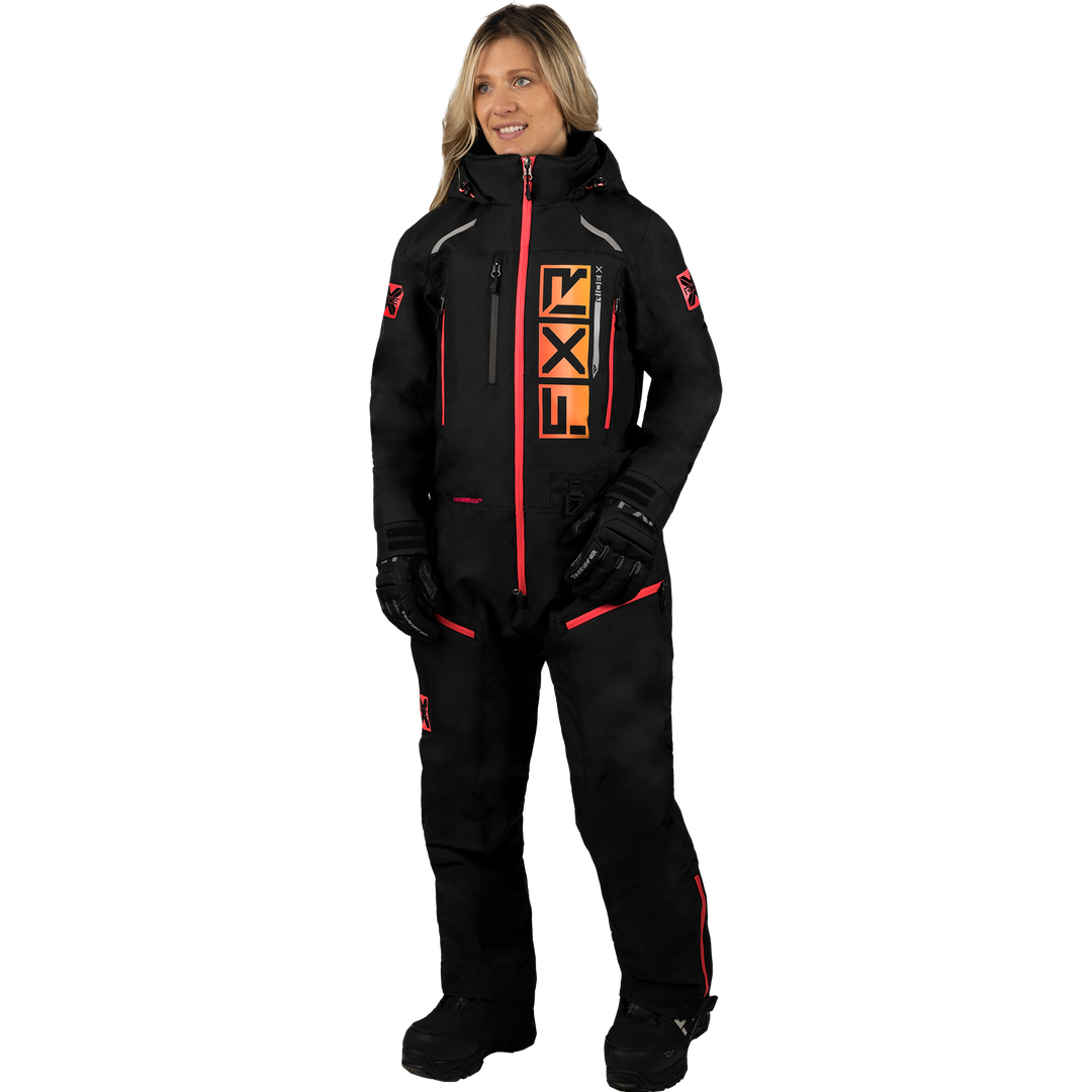 FXR Racing, Breathable Monosuit, Women's Recruit Lite Monosuit 23, 232912
