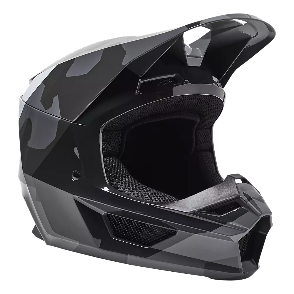 Fox Racing, Adjustable fit Helmet, Youth V1 Bnkr Helmet, 28813-247