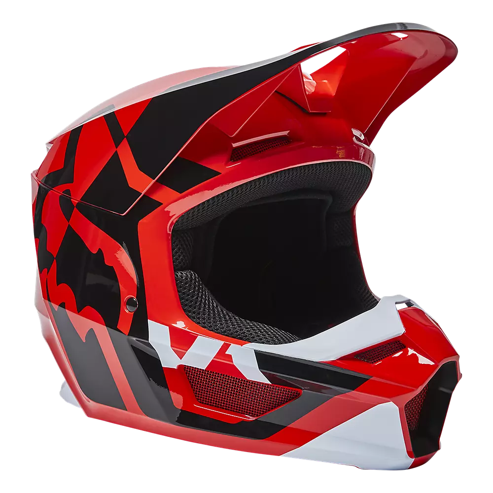 Fox Racing ,Stylish Junior Off-Road Headgear, Youth V1 Lux Helmet,  28355-110
