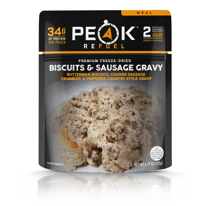 Peak Refuel - Biscuits & Sausage Gravy